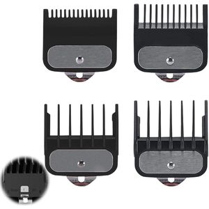 TRANKIELO® - 4 Tondeuse Guards – Professionele Vervangende Kammen – Geschikt voor Diverse Clippers