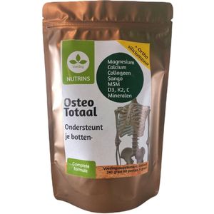 Nutrins Osteo totaal - MSM, collageen, mineralen, aminozuren voor behoud van sterke botten