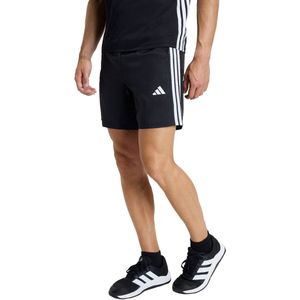 adidas Performance Workout Essentials Base 3-Stripes Woven Short - Heren - Zwart