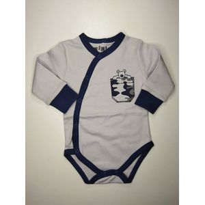 Nini - Rompertje Lucas - Omslagromper - Overslagromper - Maat 56 - 0 t/m 2 maanden