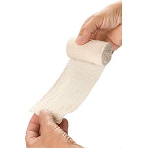 Heka - crêpe windsel - elastisch fixatie windsel - 4 m x 6 cm - niet-steriel