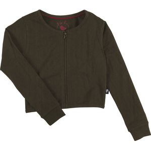 Birds by D-Rak - Bolero vestje - khaki - maat 152