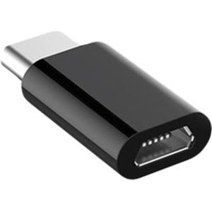 DW4Trading Adapter USB 3.1 C Male naar Micro USB Female - Verloop - Zwart