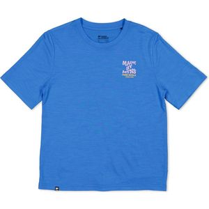 Mons Royale Icon Relaxed Merino Tee Pop Blue XS