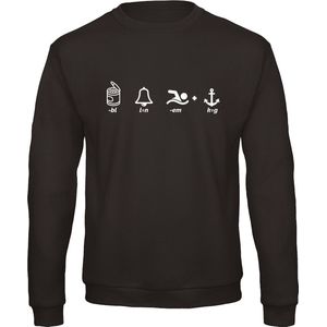 Ik ben zwanger - Sweater - XXL - Zwangerschap aankondigen