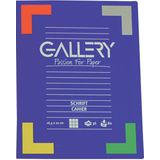 Gallery schrift, ft 16,5 x 21 cm, gelijnd, 72 bladzijden - 5 stuk