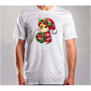 Capy Peperkoek - T Shirt - MerryChristmas - ChristmasVibes - Funny - Sarcasm - VrolijkKerstfeest - Kerstmis - Grappig - Sarcasme - Capybara - Capy