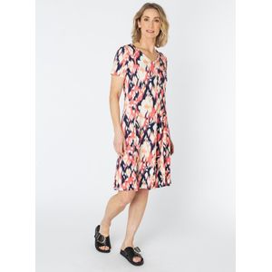 ES&SY Meike Dresses - Cerise/Multi Color - maat 36