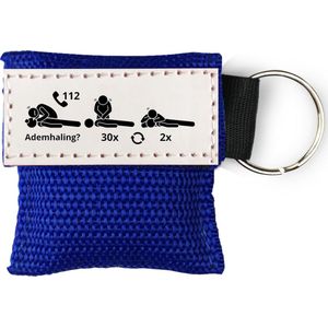 Kiss of Life - Beademingsmasker - Blauw