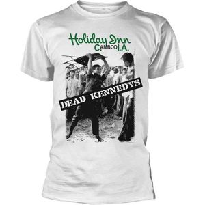 Dead Kennedys Heren Tshirt -S- Holiday Inn Wit