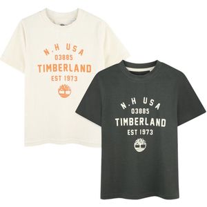 Timberland - T-Shirts set USA - Groen - Maat 128