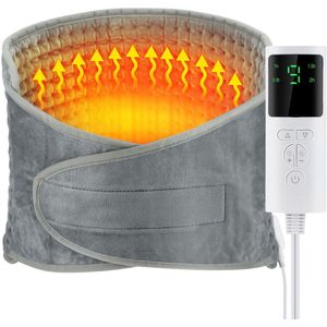 Infrarood verwarmingsgordel - Verwarmende ruggordel - Verwarmingskussen voor de rug - Buikmassager - Oplaadbaar verwarmingskussen - Pijnverlichtend verwarmingskussen