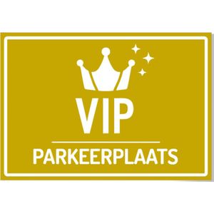 CombiCraft bord Parkeerplaats VIP - 30x21 cm