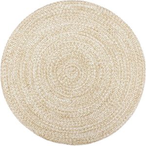 vidaXL-Vloerkleed-handgemaakt-180-cm-jute-wit-en-bruin