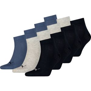 SOKKEN 12 paar Puma unisex kwartsokken, sneakers maat. 35 - 49 voor dames- en herensokken