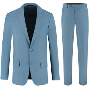 GENTS - Pak - Polyblend - Petrol Blauw - Maat 46/M