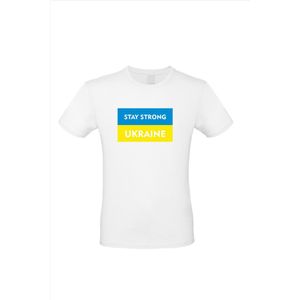 T shirt Oekraine Stay Strong Ukraine| Ukraine |Shirt met Oekraine vlag | OPBRENGST NAAR OEKRAÏNE!