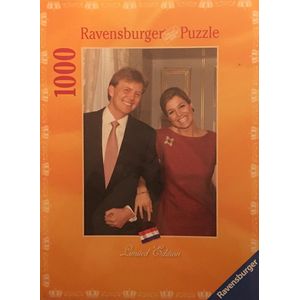 Willem Alexander en Maxima puzzel Ravensburger