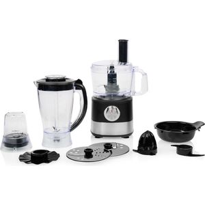 Princess 221054 - Multifunctionele Foodprocessor - 8 in 1 - Keukenmachine - Blender - Krachtige motor 1000W - 2 liter