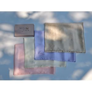 MenaSilk Zijden Kussensloop – Champagne – 60×70 cm – 100% Moerbeizijde – Charmeuse – OEKO-TEX keurmerk- Geschenkdoos