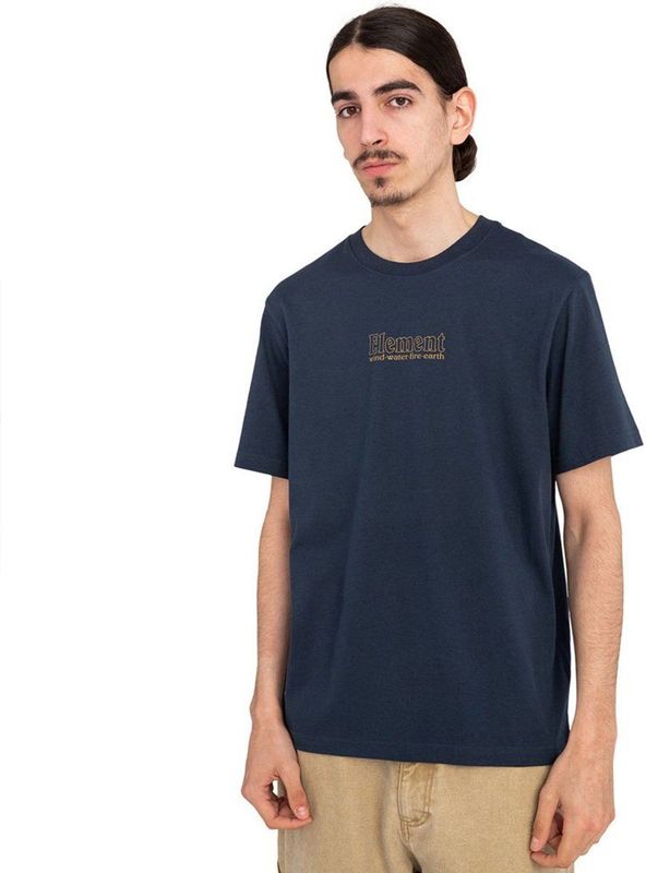 Element Dial T-shirt Met Korte Mouwen Blauw S Man