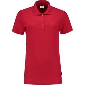 Tricorp  Poloshirt Slim Fit Dames 201006 Rood - Maat XXL