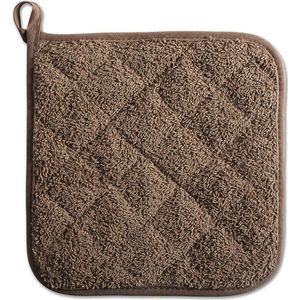5-Pack Pannenlappen voor Keuken Hittebestendige Pannenlappen Sets Oven Onderzetters Badstof Pannenlappen voor Koken en Bakken
