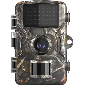 Wildcamera - Bewegingssensor camera - Nachtzicht - Dieren spotten - Boscamera - Buiten camera - Wildlife observeren - Beveiligingscamera natuur - Jachtcamera - Onopvallende camera - Buitenobservatie - Natuurfotografie - Dierensporen vastleggen - Time