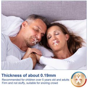 Eramic - Mond tape - 120 Stuks - Gratis Verzending - Anti Snurken - Mouth Sleep Tape - Myotape - Mondtape - Slaaptape - Pleisters - Strips