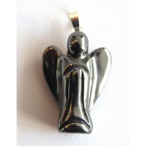 Hematiet engel. Hanger. Edelsteen.