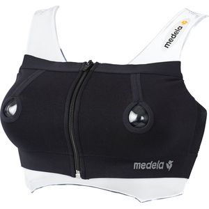 Medela Kolfbh handsfree kolven - Medela Easy Expression Bustier Kolf bh - Maat S - Zwart