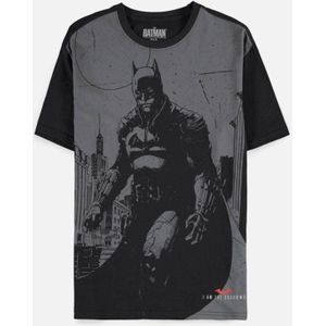 DC Comics Batman - The Batman Heren T-shirt - 2XL - Zwart/Grijs