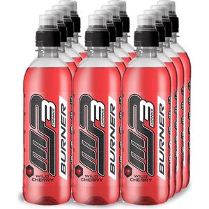 MP3 - Burner (Wild Cherry - 12 x 500 ml) - Carnitine drink - Sportdrank