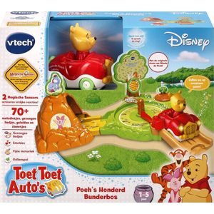 VTech Toet Toet Auto’s Poeh’s Honderd Bunderbos – Educatief Speelgoed – Met Licht- en Geluidseffecten – 1 Tot 5 Jaar