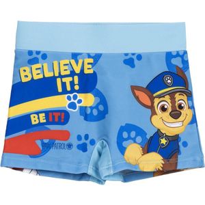 Paw Patrol Zwembroek Jongens – Zwemshort met Chase, Marshall & Rubble – Blauw Design