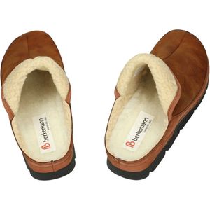 Berkemann -Dames - cognac/caramel - pantoffels - maat 40