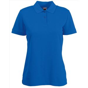 Fruit of the Loom - Dames-Fit Pique Polo - Lichtblauw - XS