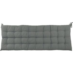 JEMIDI rechthoekig kussen voor tuinbank - 120 x 40 cm - Tuinkussen van katoen & polyester