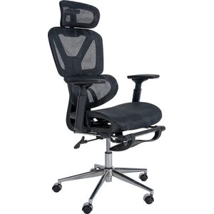 In And OutdoorMatch Bureaustoel Ted - Ergonomische stoel - Rugleuning - Werkstoel - Gamingstoel - Elegant ontwerp