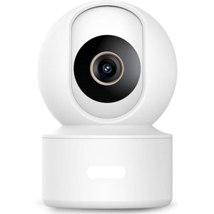 Babyfoon - met Camera - Baby Monitor - Binnencamera - WiFi6 - AI-detectie - Geen stekker - 3K - 360°- Weergave - met kleurennachtzicht - Wit