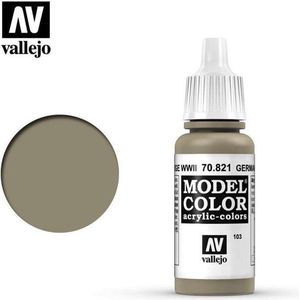 Vallejo 70821 Model Color German Camouflage Beige WWII - Acryl Verf flesje
