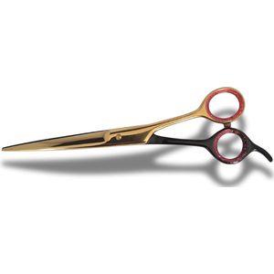 Old Barbers - Professional - Kappersschaar - Groot - 17,5 cm. - Multicolor - Gold/Brown