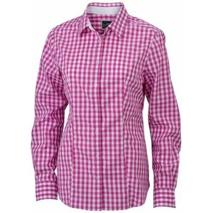 James and Nicholson Kinderen/Kinderen Junior Running Top (Paars/Wit)