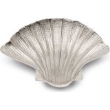 Riviera Maison Decoratieschaal Zilver schelp - Andria Shell schaal 40 cm