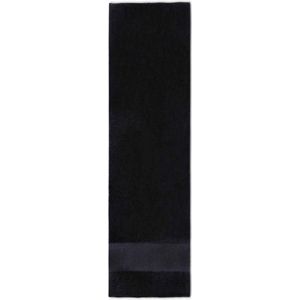 Sporthanddoek met brede band 15cm zwart