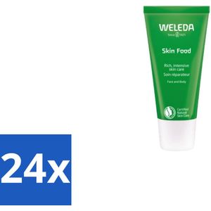 24 x WELEDA - Crème - Skin Food - Droge huid - 30 ml - Droge Huid - Voedende Crème - Weleda Skin Food - Herstellende Crème - Natuurlijke Crème