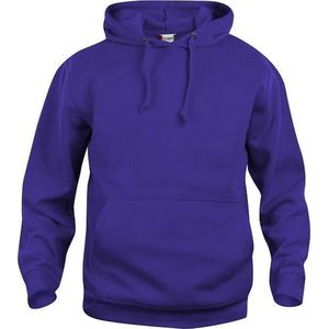 Clique Basic hoody Helder Lila maat M