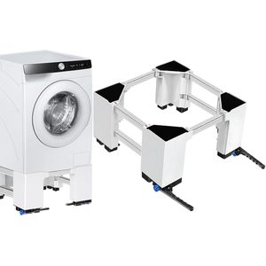 Solacis Wasmachine verhoger - Wasmachine kast - Wasmachine ombouw - Tussenstuk wasmachine droger - Wasmachineverhoger - Must have voor uw wasmachine!