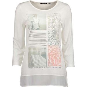 Blue Seven dames shirt off white LM - maat 48