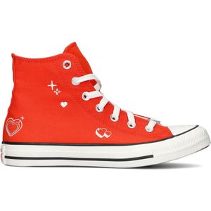 Converse Chuck Taylor All Star Hi Hoge sneakers - Dames - Rood - Maat 37,5